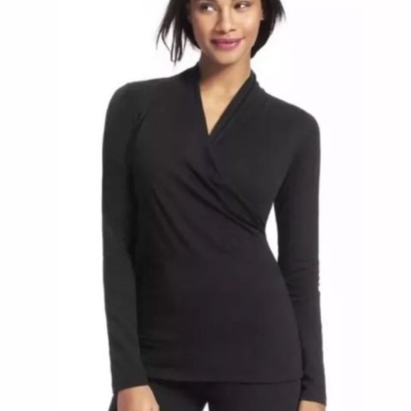 CAbi Tops - CAbi Cross Tee Top 3064 Wrap Career Stretch V Neck